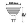 MR16 LED Strahler 5W, 120°, warmweiß, dimmbar