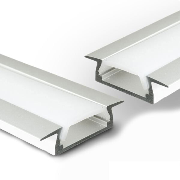 LED Einbauprofil MINI-EB10, eloxiert L: 200cm