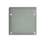 Endkappe EC51 Aluminium silber für Profil LAMP55, 2 STK, inkl. Schrauben