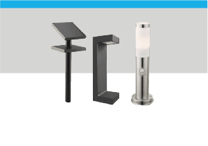 LED Outdoorstrahler und Pollerleuchten