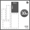 Infrarot Wandheizung L für ca. 10m2
