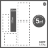 Infrarot Wandheizung S für ca. 5m2