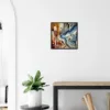 Wandleuchte schwarz, mit Schalter, 1xGU10 Fassung, exkl. Leuchtmittel