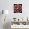 LED Flutlichtanlage 450W, 130x25°, 2 Module (Lichtpunkte), DALI dimmbar, 3000K, IP66