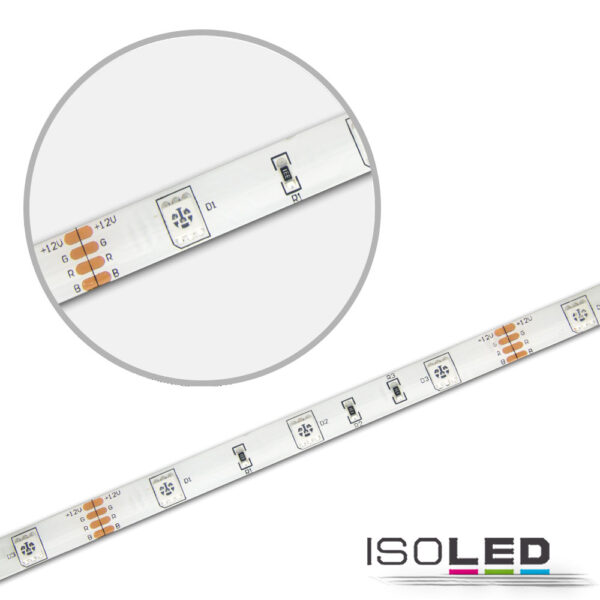 LED SIL-RGB Flexband, 12V DC, 7,2W, IP66, 5m Rolle, 30 LED/m