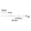 LED SIL-RGB Flexband, 24V DC, 7,2W, IP66, 5m Rolle, 30 LED/m