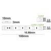 LED SIL830 Flexband, 24V DC, 14,4W, IP66, 3000K, 5m Rolle, 60 LED/m
