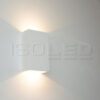 LED Gips-Wandleuchte 2x3W, UP&DOWN, eckig, warmweiß