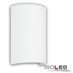 LED Gips-Wandleuchte Up&Down, 3W+3W, rund, warmweiß