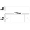DALI 1 Adresse Schaltrelais, 1 Kanal, 100-240V AC, 5A Schaltleistung