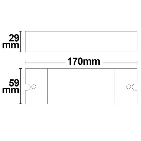 DALI 1 Adresse Schaltrelais, 1 Kanal, 100-240V AC, 5A Schaltleistung