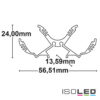 LED Leuchtenprofil LOOP13 Aluminium eloxiert, 200cm