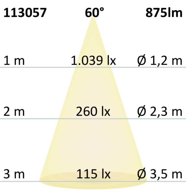 LED Einbaustrahler Sys-68, 10W, IP65, neutralweiß, dimmbar (exkl. Cover)