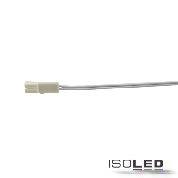 MiniAMP Anschlussbuchse female, 30cm, 2-polig, weiß, max. 3A