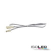 MiniAMP Verlängerung male-female, 50cm, 2-polig, weiß, max. 3A