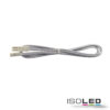 MiniAMP Verlängerung male-female, 100cm, 2-polig, weiß, max. 3A