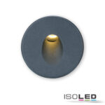 Cover Aluminium rund 1 schwarz für Sys-Wall68