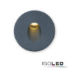 Cover Aluminium rund 1 schwarz für Sys-Wall68