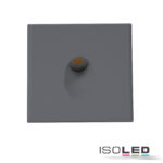 Cover Aluminium eckig 1 schwarz für Sys-Wall68