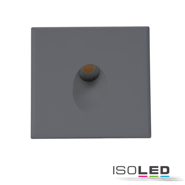 Cover Aluminium eckig 1 schwarz für Sys-Wall68