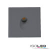 Cover Aluminium eckig 1 schwarz für Sys-Wall68