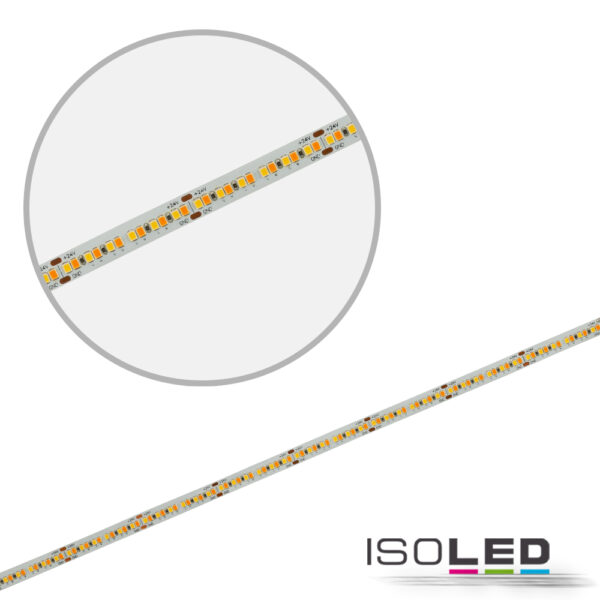 LED CRI919/940 MiniAMP CCT Flexband, 24V DC, 15W, IP20, 120cm, 2 polig, Kabel mit Stecker, 240 LED/m