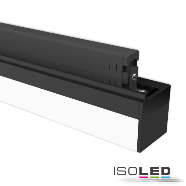 3-Phasen Linearleuchte 1200mm, 40W, 110°, schwarz matt, 3000K