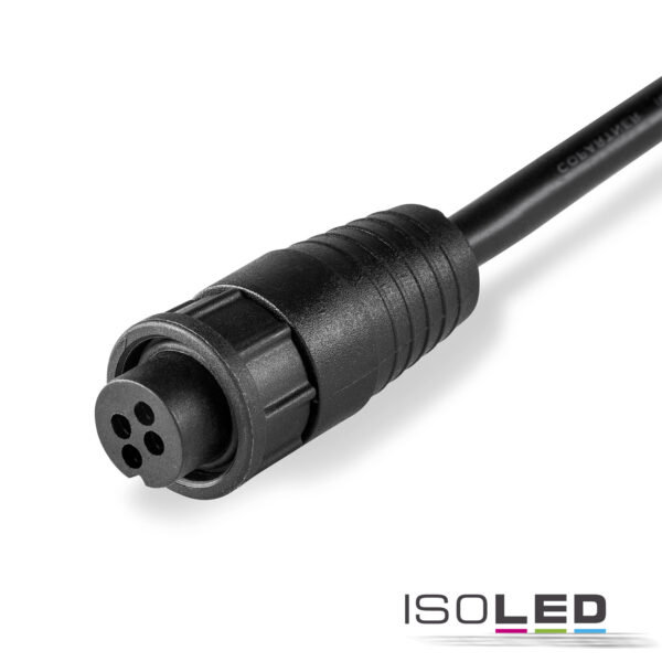 Anschlusskabel 250cm mit female-Buchse IP67, 4-polig 0,5mm² V2.0