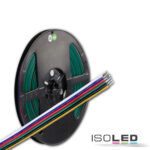Kabel RGB+W+WW 10m Rolle 6-polig 0,5mm² H03VH-H AWG20