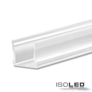 LED Aufbauprofil PURE12 S Aluminium weiß RAL9010, 200cm