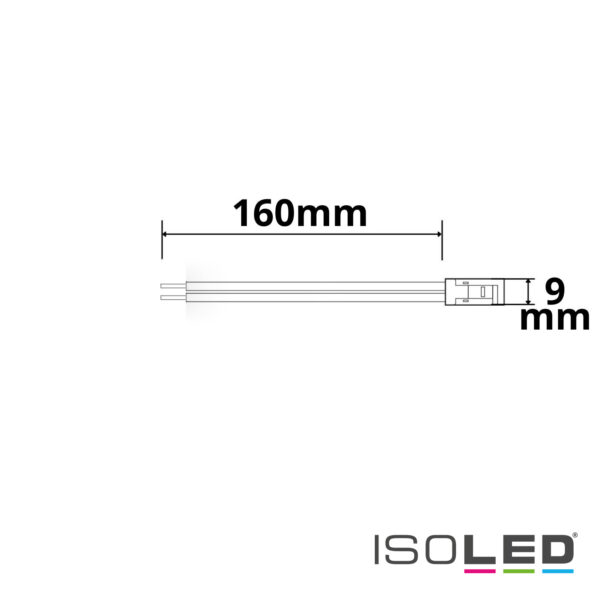 Kontakt-Kabelanschluss Universal (max. 5A) K2-28 für 2-pol. IP20 Flexstripes mit Breite 8mm