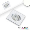 LED Einbauleuchte Slim68 weiß, eckig, 9W, neutralweiß, dimmbar