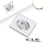 LED Einbauleuchte Slim68 weiß, eckig, 9W, neutralweiß, dimmbar