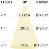 LED Street Light GR60, 3000K, IP66, mit Aufnahme für Ausleger DN45