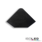 Endkappe EC96 schwarz für Profil CORNER11n, 1 STK