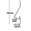 LED Einbauprofil BACKLIGHT3 200cm