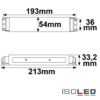 LED PWM-Trafo 24V/DC, 0-75W, IP20, Push/DALI dimmbar, SELV