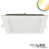 LED Downlight, 24W, eckig ultraflach weiß, 300x300mm, ColorSwitch 3000|3500|4000K, dimmbar