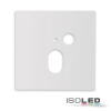 Cover Aluminium eckig 1 weiß, für Wandeinbauleuchte Sys-Wall68 mit PIR Sensor