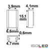 Kontakt-Verbinder Universal (max. 5A) K2-25 für 2-pol. IP20 Flexstripes mit Breite 5mm