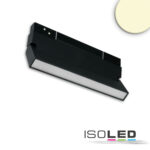 Track48 Linear-Schienen-Strahler 22cm schwarz, 12W, 120°, UGR<19, 48V DC, 3000K, CRI90, DALI dimmbar