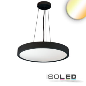 LED Hängeleuchte UGR<19 2H, schwarz, 40W|50W, IP42, DN600, 2700|3000|4000K, dimmbar, exkl. Kabel