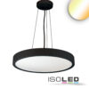 LED Hängeleuchte UGR<19 2H, schwarz, 60W|70W, IP42, DN800, 2700|3000|4000K, dimmbar, exkl. Kabel