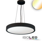 LED Hängeleuchte UGR<19 2H, schwarz, 60W|70W, IP42, DN800, 2700|3000|4000K, dimmbar, exkl. Kabel