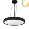 LED Hängeleuchte UGR<19 2H, schwarz, 80W|100W, IP42, DN1000, 2700|3000|4000K, dimmbar, exkl. Kabel