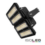 LED Flutlichtanlage 450W, 130x40°, 2 Module (Lichtpunkte), DALI dimmbar, 3000K, IP66