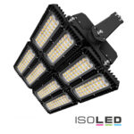 LED Flutlichtanlage 900W, 130x40°, 4 Module (Lichtpunkte), DALI dimmbar, 3000K, IP66