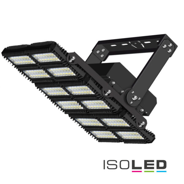 LED Flutlichtanlage 1.350W, 130x25°, 6 Module (Lichtpunkte), DALI dimmbar, 3000K, IP66