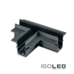 Track48 T-Schiene horizontal für Trockenbauschiene, schwarz, nicht stromführend