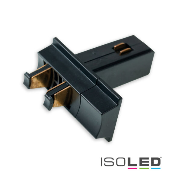 Track48 Multi X Verbinder zum Basismodul, für Aufbauschiene, schwarz, max. 6A, 4-polig